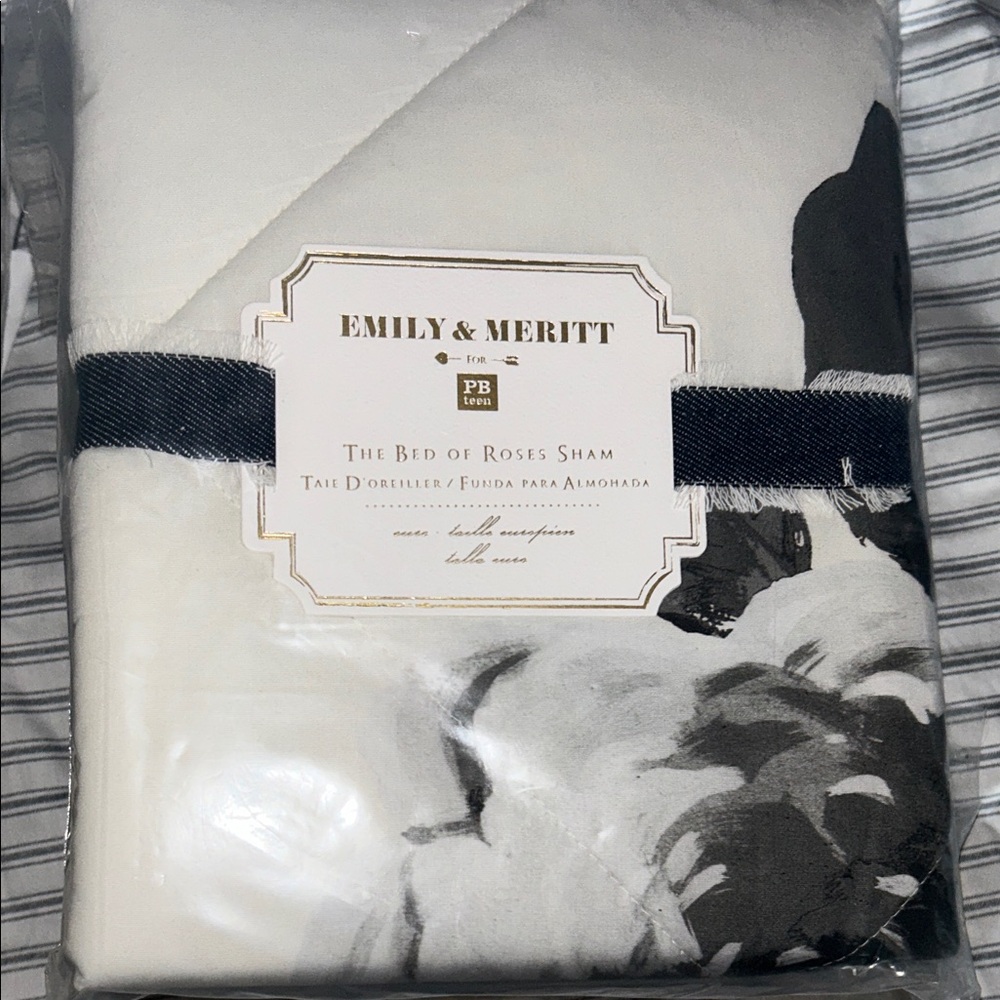 4 PB Emily & Meritt Bed of Roses Euro Shams
